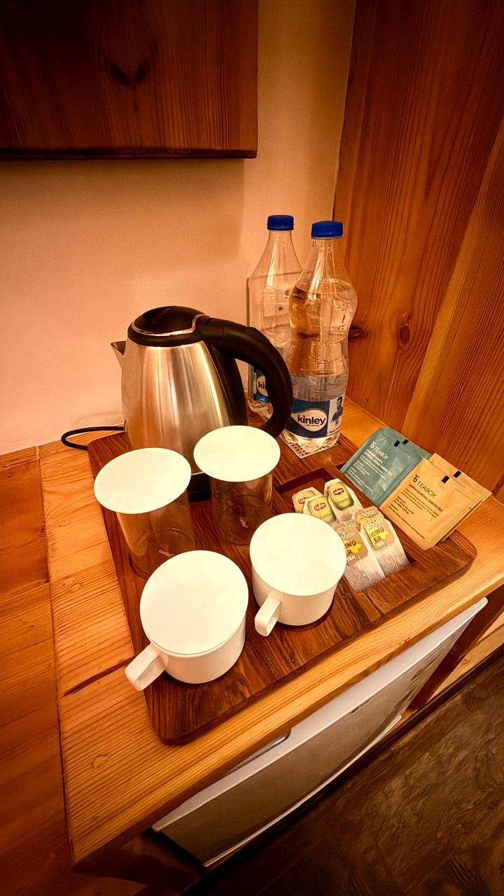 Evening lights and ambiance at Pear Meadows Tangmarg